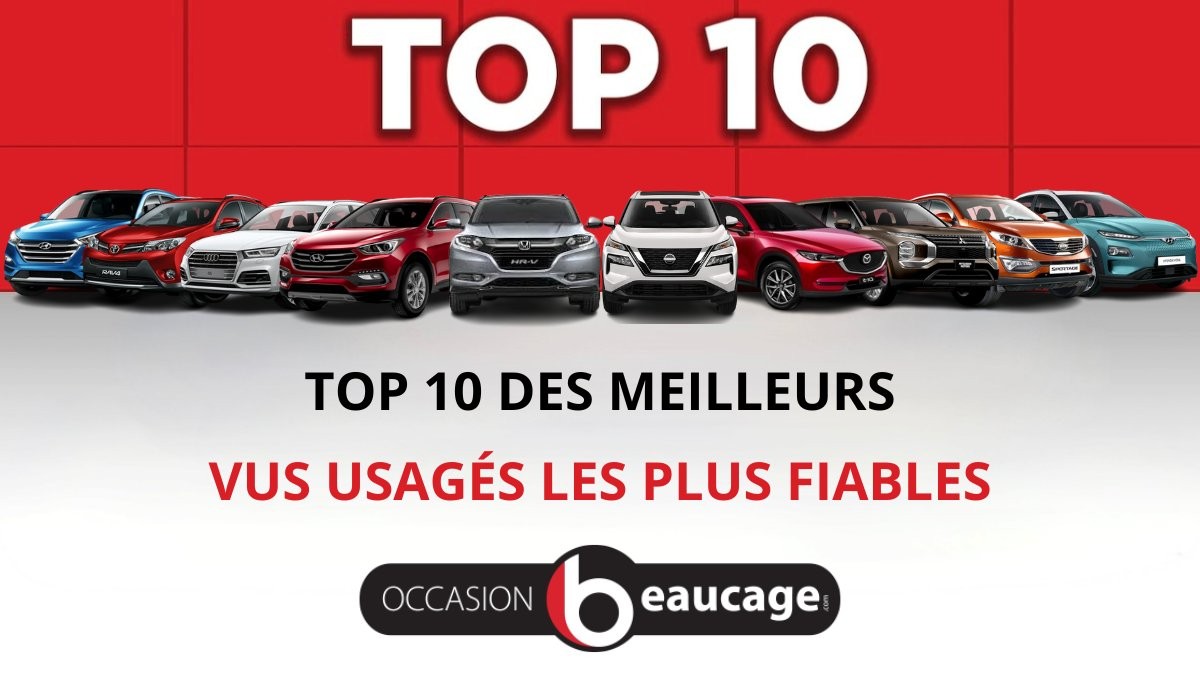 Top 10 des meilleurs VUS usagés les plus fiables