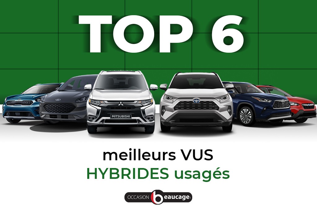 Voici le Top 6 des meilleurs VUS hybrides usagés