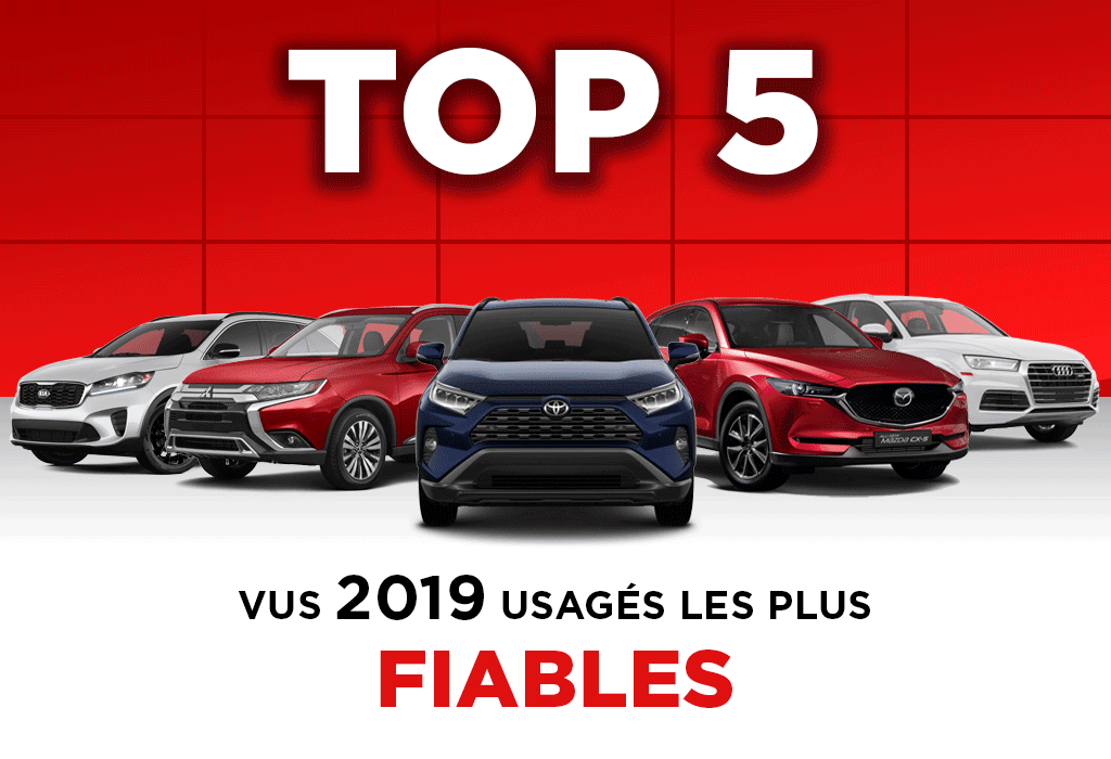 Top 5 - Most Reliable Used 2019 SUVs