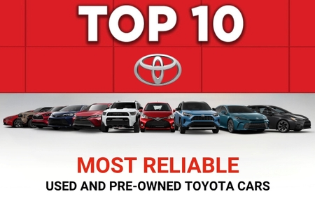 Top 10 most reliable used and pre-owned Toyotas