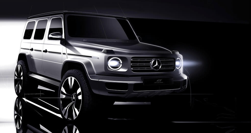 Mercedes class g design 2018