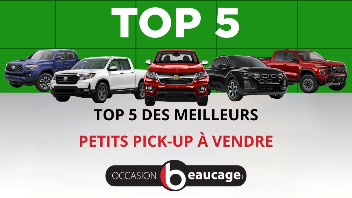 Top 5 des meilleurs petits pick-up à vendre