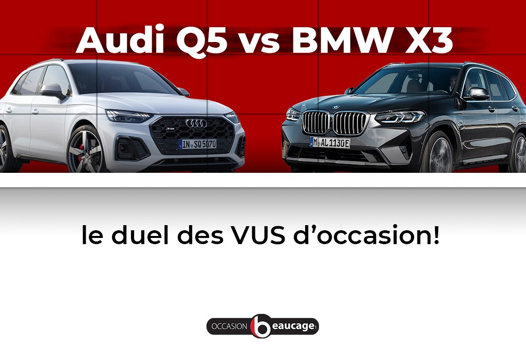 Audi Q5 vs BMW X3: The duel of used SUVs!