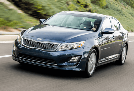 Kia Optima hybride usagée : le meilleur des deux mondes