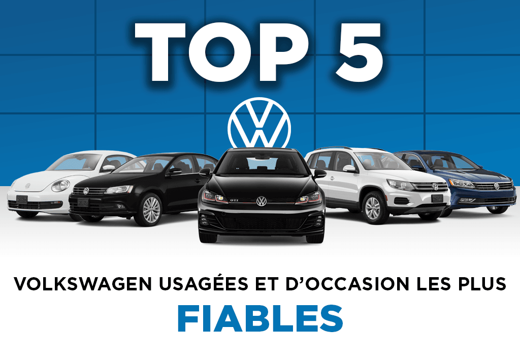 Top 5 Volkswagen d'occasion les plus fiables