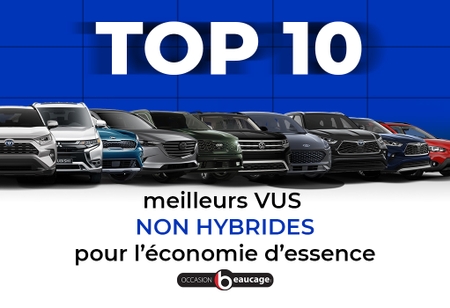 Top 10 best non-hybrid SUVs for fuel efficiency